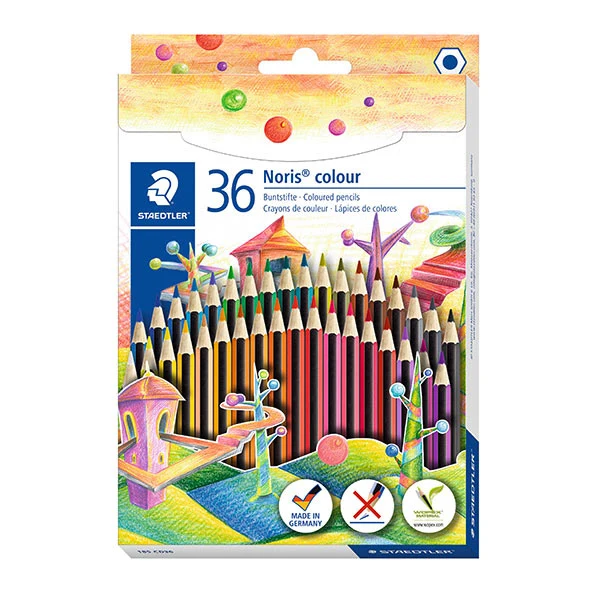 STAEDTLER Noris Club Coloured Pencils - 36 pencils